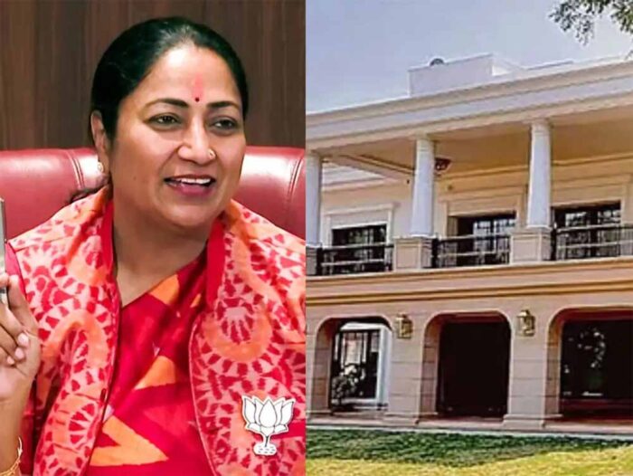 रेखा गुप्ता के नाम राज निवास मार्ग पर दो बंगले 1/8 और 2/8 आवंटित किए गए, मिली सैद्धांतिक मंजूरी