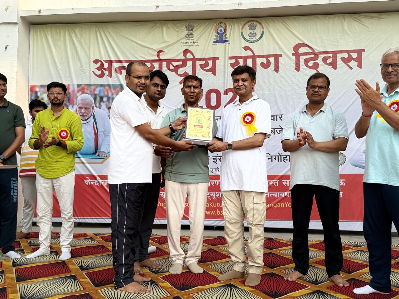 योग करने से तन के साथ मन भी स्वस्थ्य रहता है—ई0 योगेश कुमार