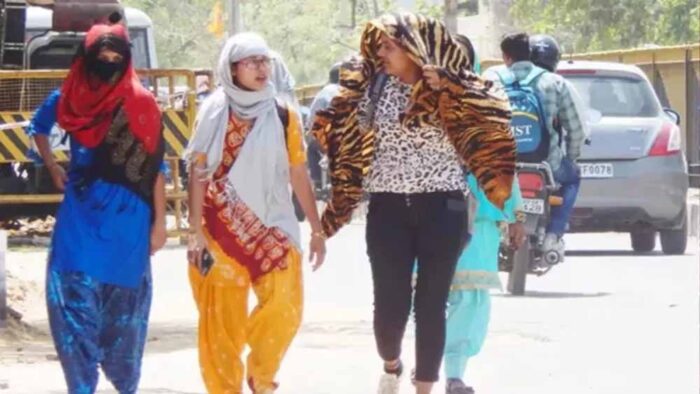 अंबाला का तापमान 43 डिग्री के पार पहुंचा, लोगों का घर से बाहर निकलना मुश्किल