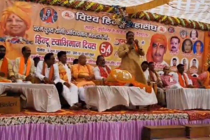 बकरीद से पहले योगी के मंत्री का विवादित बयान- अगर प्रतिबंधित पशु कटेंगे तो मुसलमान भी कटेंगे