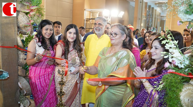 Handmade traditional garments were a hit at the exhibition 'Anantam' organised by FICCI FLO
