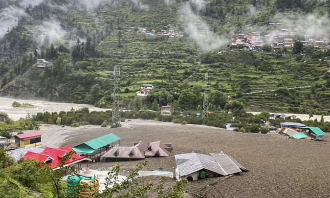 उत्तराखंड : धराली में 70 से अधिक लोगों को सुरक्षित बचाया गया