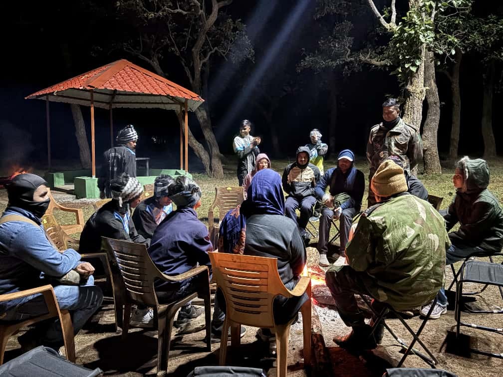गौरेला पेंड्रा मरवाही : राजमेरगढ़ में स्टार गेज़िंग एडवेंचर का आयोजन : प्रतिभागियों ने खगोलीय पिंडों का किया अवलोकन