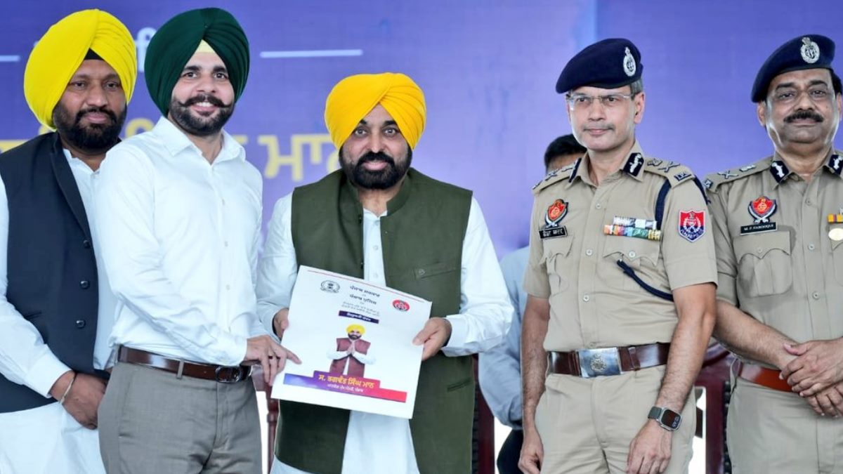 पंजाब के CM मान आज 560 सब इंस्पेक्टरों को देंगे नियुक्ति पत्र