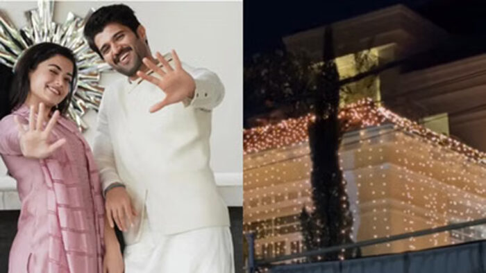 वेडिंग सेरेमनी से पहले दुल्हन जैसा निखरा विजय देवरकोंडा का आशियाना