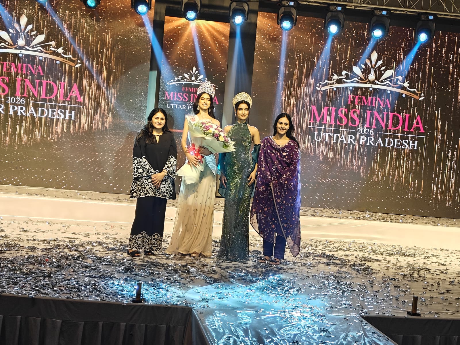 Sania Mukherjee Crowned as Femina Miss India Uttar Pradesh 2026