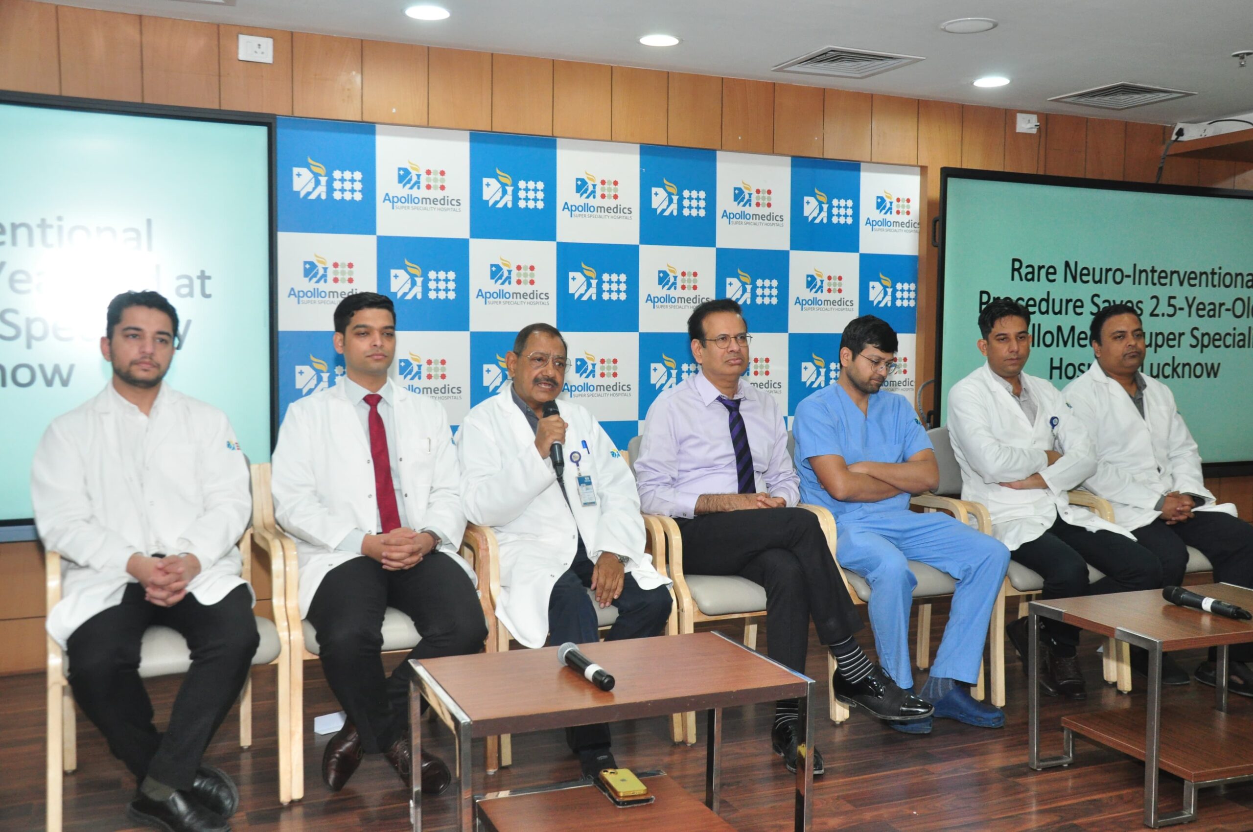 Rare Neuro-Interventional Procedure Saves 2.5-Year-Old at ApolloMedics Super Speciality Hospital, Lucknow