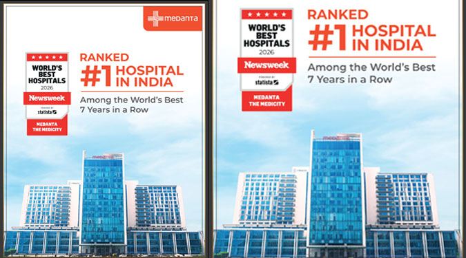 Medanta ranked India’s best hospital by Newsweek