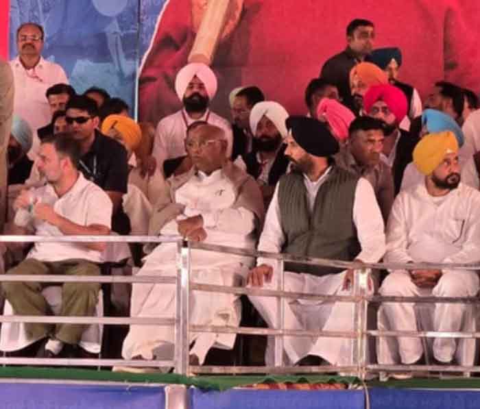 पंजाब के बरनाला से कांग्रेस का चुनावी आगाज: राहुल-खरगे की रैली में 2027 पर नजर