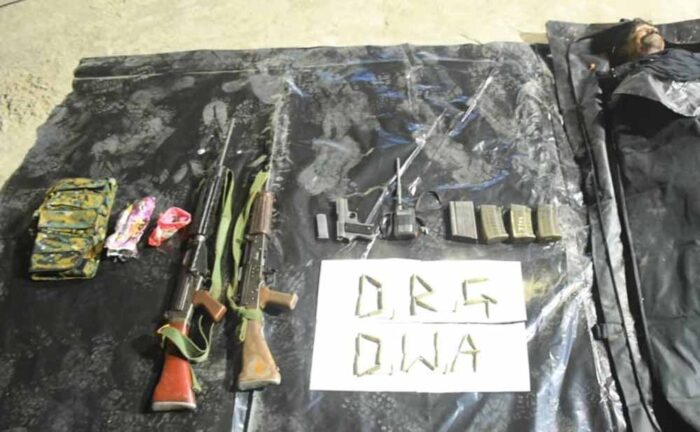 मुठभेड़ में ढेर हुआ भैरमगढ़ एरिया कमेटी का इनामी नक्सली, पुलिस ने बरामद किया शव