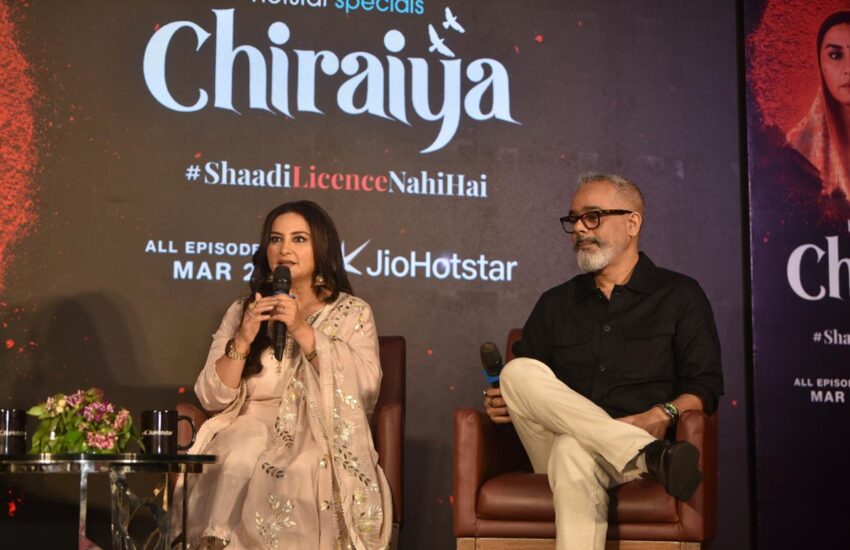 The team of Chiraiya visited Lucknow; Divya Dutta and Shashant Shah engaged in an important conversation on consent and storytelling