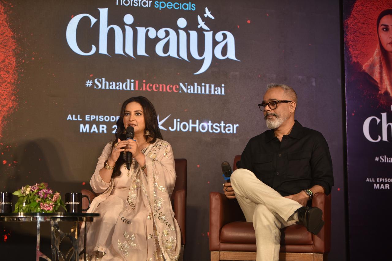 The team of Chiraiya visited Lucknow; Divya Dutta and Shashant Shah engaged in an important conversation on consent and storytelling