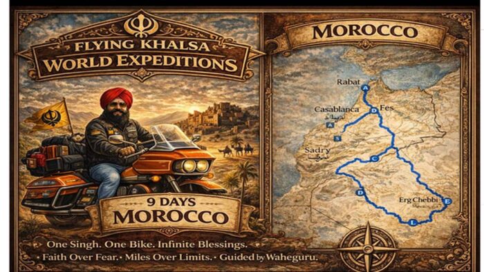 31 देशों की यात्रा अधूरी रह गई, पेरू में बाइक क्रैश के बाद ‘फ्लाइंग खालसा’ ने मम्मी से किया घर लौटने का वादा