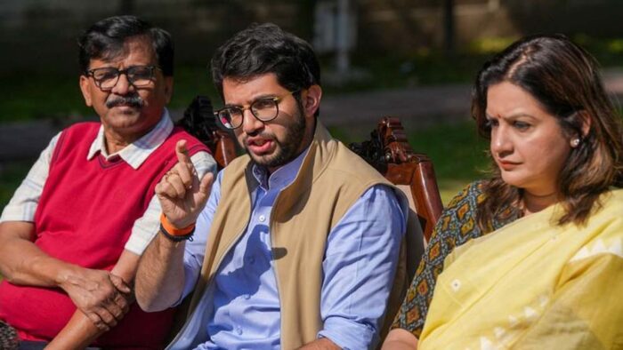 प्रियंका चतुर्वेदी के पक्ष में संजय राउत का वीटो, उद्धव सेना में आदित्य ठाकरे की योजना रद्द