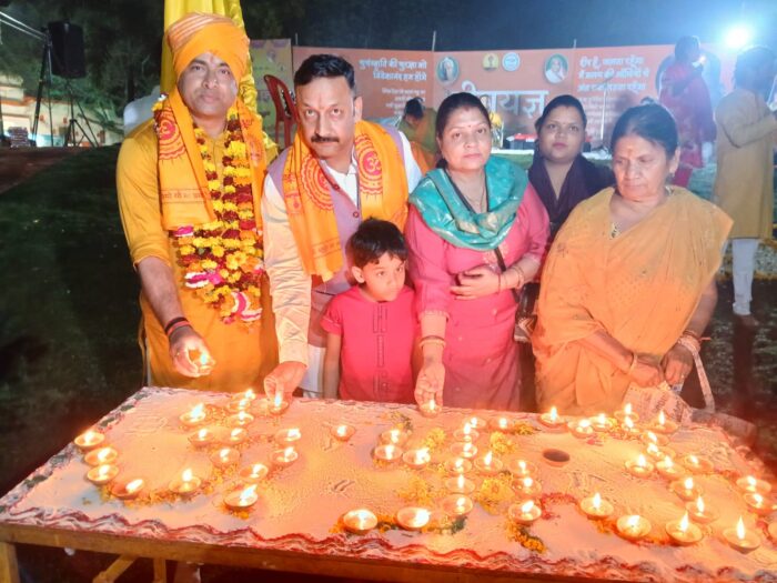 सांस्कृतिक चेतना दीपयज्ञ ने नशा मुक्त सौहार्दपूर्ण होली मनाने का संकल्प दिलाया