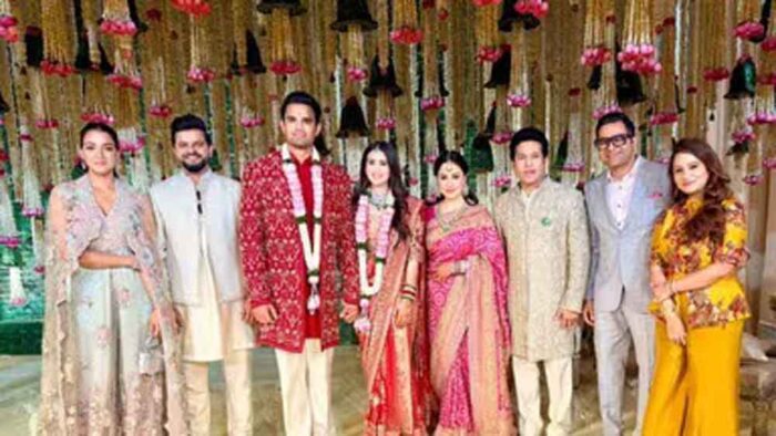 क्रिकेट जगत की बड़ी हस्तियों से रोशन हुई Sachin Tendulkar के बेटे Arjun Tendulkar की शादी