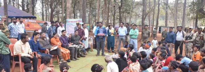 दूरस्थ गांवों में स्वास्थ्य सुविधाओं की पहुंच, नारायणपुर में 107 ग्रामीणों का इलाज