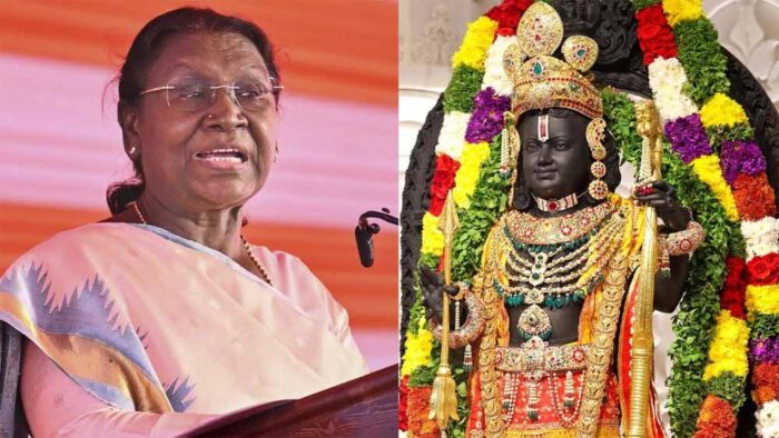 देश की पहचान और परंपरा से जोड़ता है राम मंदिर: राष्ट्रपति मुर्मु