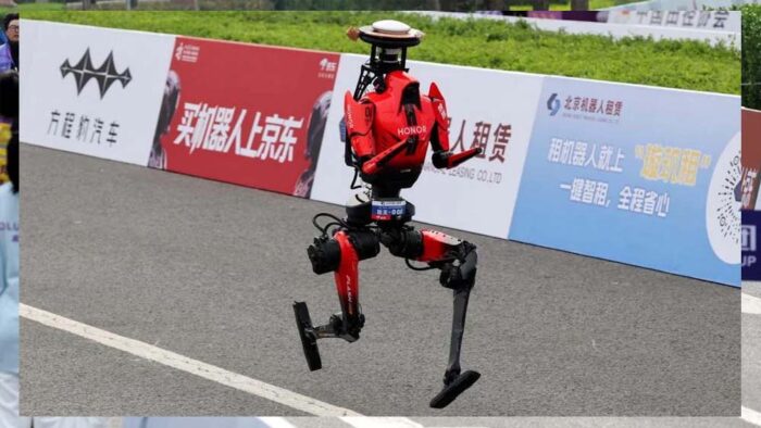 रोबोट ने 21 KM हाफ मैराथन 50 मिनट 26 सेकेंड में पूरी करके इंसान का रिकॉर्ड तोड़ा