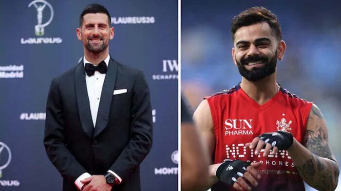 नोवाक जोकोविच ने विराट कोहली को लेकर किया बड़ा खुलासा, ‘विराट की वजह से ही क्रिकेट देखता हूं’