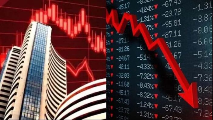 सेंसेक्स में गिरावट: होर्मुज संकट, क्रूड के उछाल और IT शेयरों का संकट, 755 अंक की गिरावट