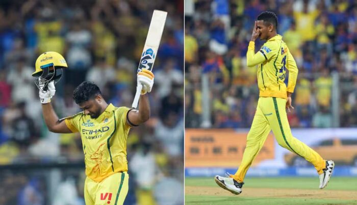 संजू के शतक और अकील के चौके से CSK ने हासिल की शानदार जीत