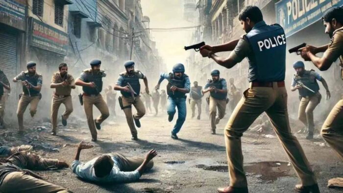 सरिता विहार में बड़ा एक्शन,मुठभेड़ के बाद 6 अपराधी दबोचे गए