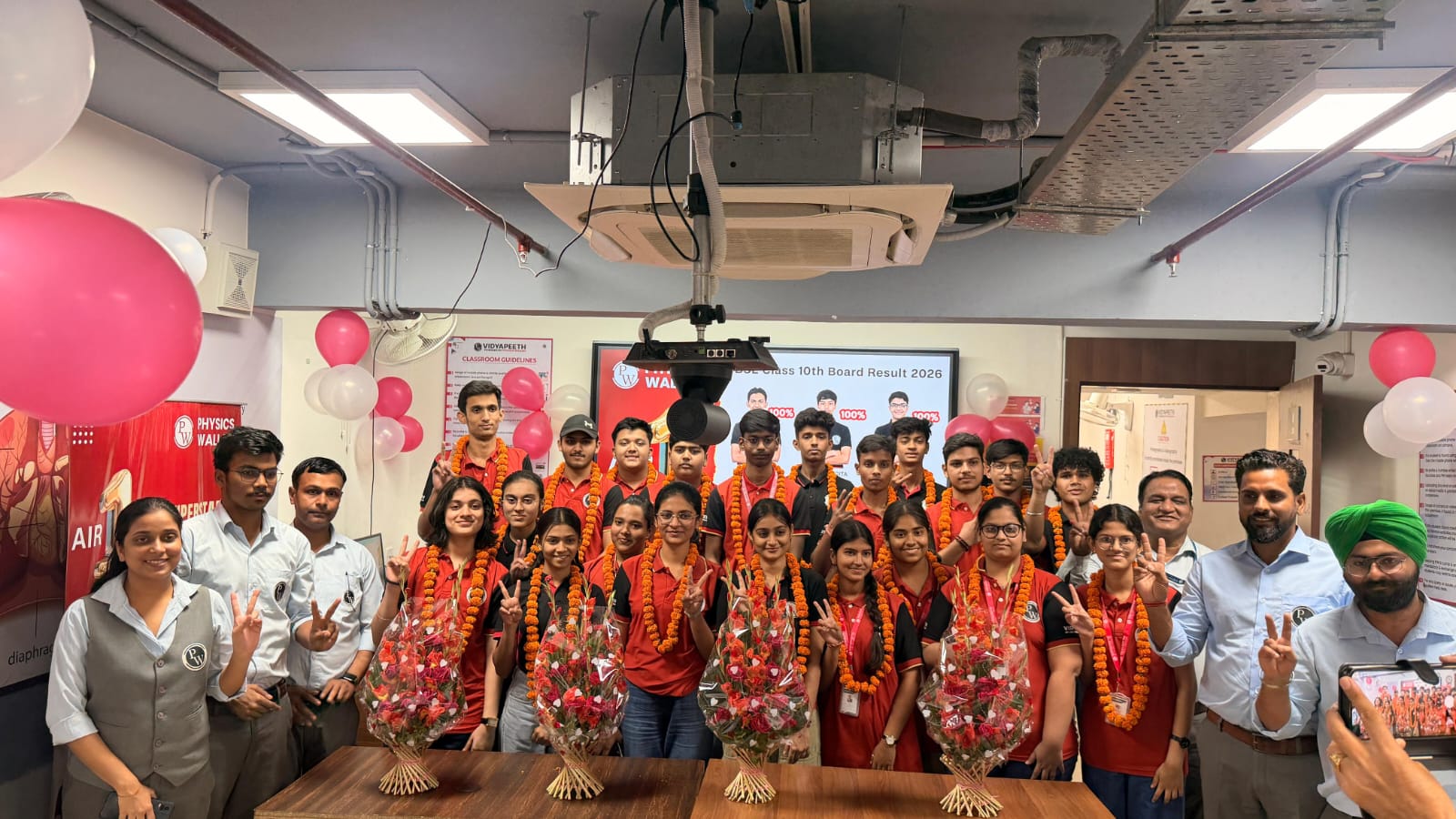 Perfect 100 & more: PhysicsWallah students record success at CBSE Class 10 Board examinations 2026