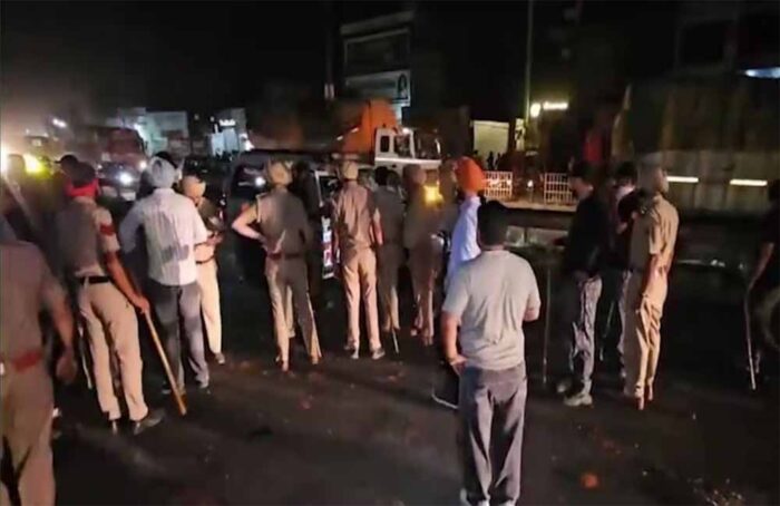 Sangrur में हिंसक झड़प, ट्रक यूनियन विवाद के बीच पुलिस पर हमला