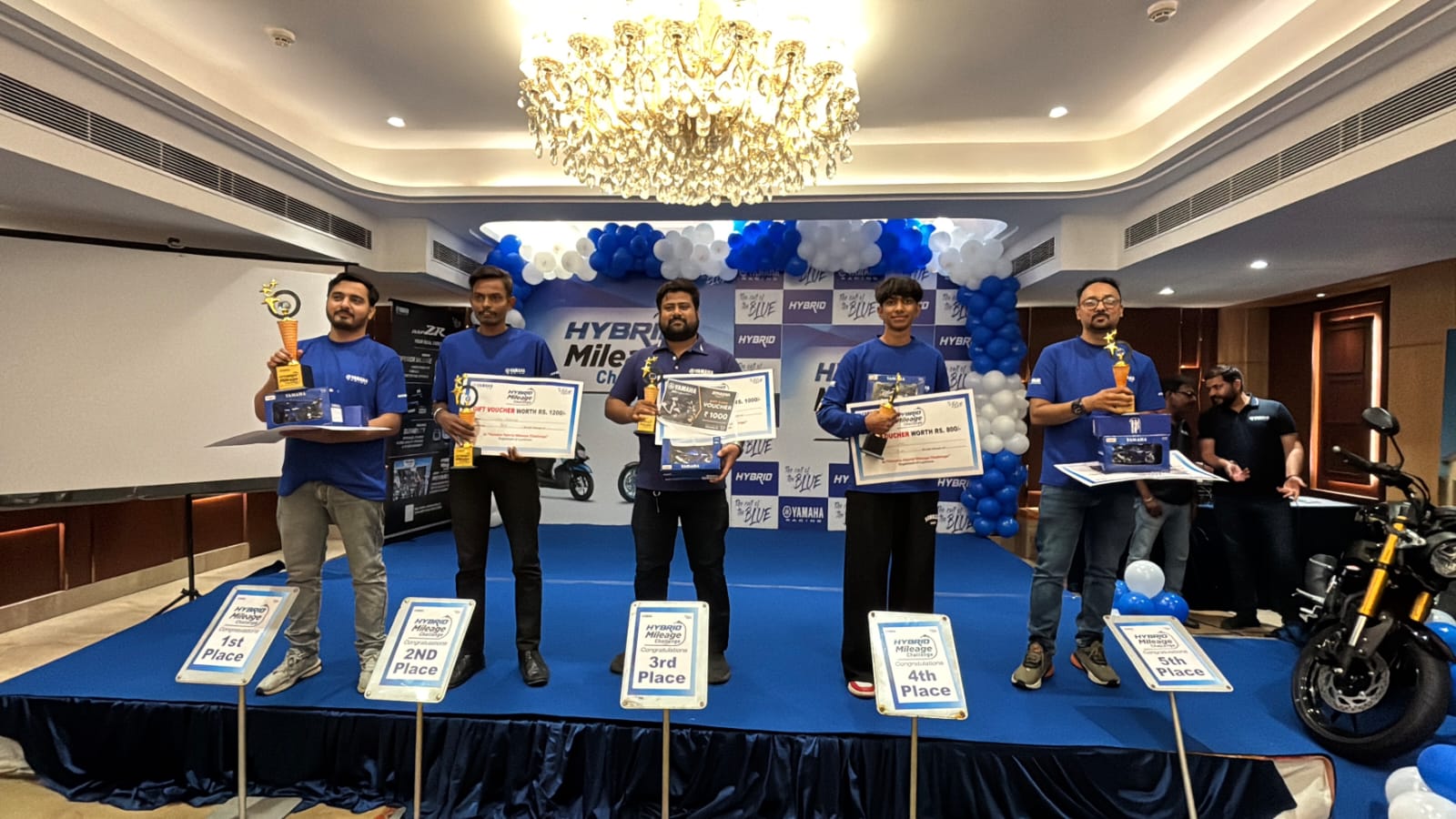 Yamaha Hosts First-Ever ‘Mega Mileage Challenge’ in Lucknow