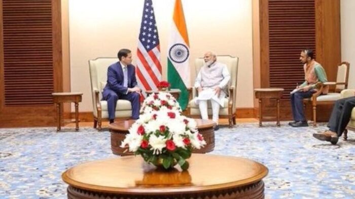भारत-अमेरिका रिश्तों पर बड़ी चर्चा, पीएम मोदी से मिले अमेरिकी विदेश मंत्री मार्को रुबियो