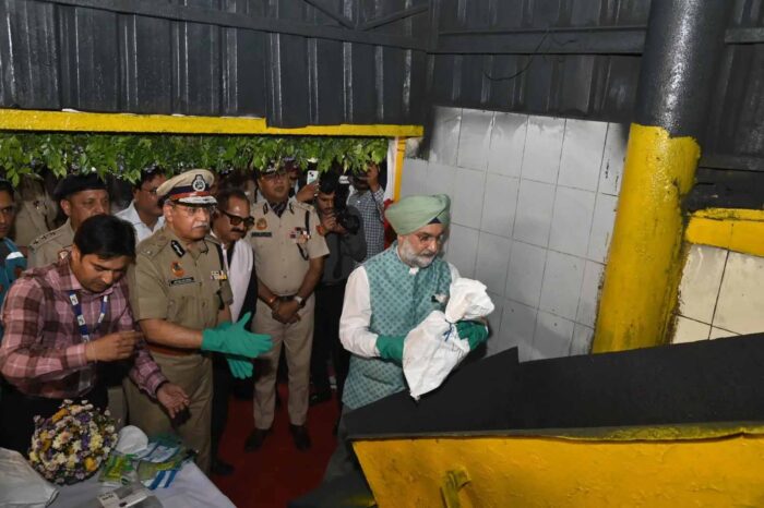 एंटी-नारकोटिक्स टास्क फोर्स का मेगा ड्रग डिस्ट्रक्शन कार्यक्रम, 1397 ड्रग तस्कर गिरफ्तार