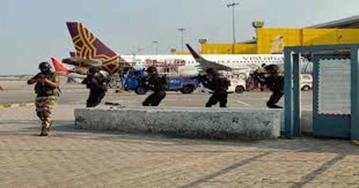 दिल्ली IGI एयरपोर्ट पर संयुक्त मॉक ड्रिल, CISF-NSG समेत कई एजेंसियां रहीं शामिल