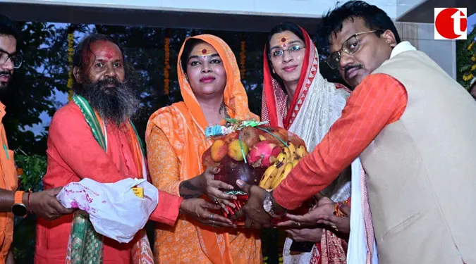 शिवलिंग प्राण प्रतिष्ठा समारोह के सफल आयोजन पर विधायक चंद्रभानु पासवान ने जताया आभार