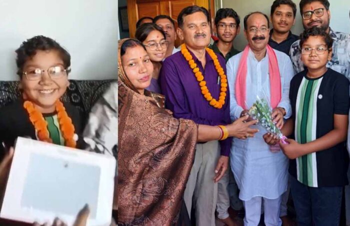 99% लाने वाली अंशुल को मिला खास सम्मान: डिप्टी सीएम के गिफ्ट से खुशी का ठिकाना नहीं