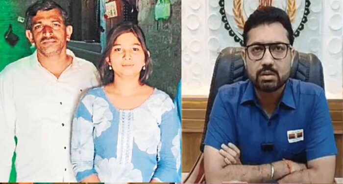 मेरिट सूची में शामिल बेटियों का कलेक्टर ने किया सम्मान
