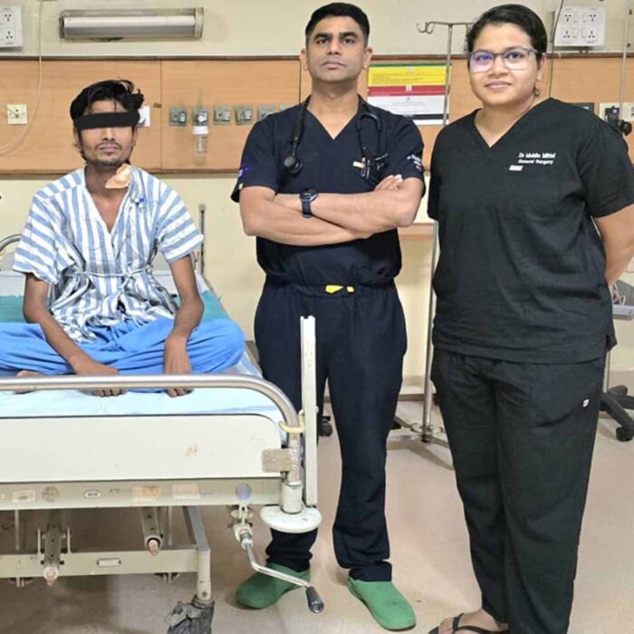इमरजेंसी में सफल लोबेक्टॉमी सर्जरी, फेफड़े का संक्रमित हिस्सा काटकर निकाला, बीमारी से दी राहत