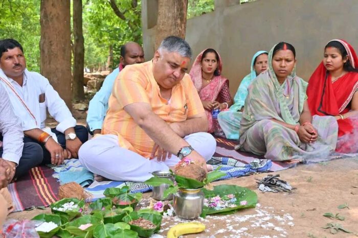 लक्ष्मणगढ़, शंकरपुर, कुमदेवा और सायर में मंदिर विकास कार्यों का हुआ भूमिपूजन