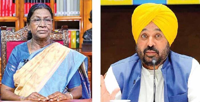 दिल्ली में अहम बैठक: भगवंत मान ने द्रौपदी मुर्मू से मिलने का किया रुख, बागी सांसदों की सदस्यता रद्द करने की मांग तैयार