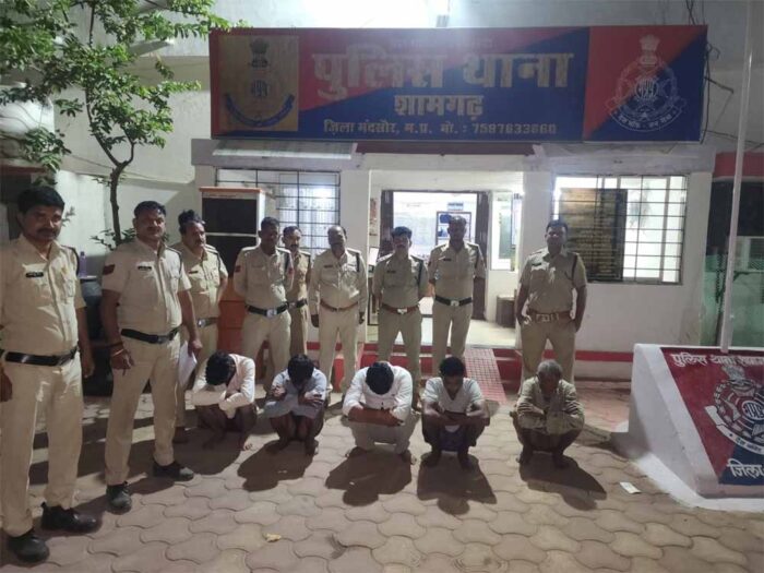 कॉम्बिंग गश्त में 2500 से अधिक पुलिसकर्मी मैदान में उतर