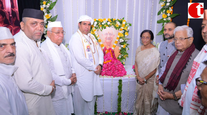 पी.सी. जोशी को दी गयी भावभीनी श्रद्धांजलि; भजन संध्या में गूंजे भक्ति और श्रद्धा के स्वर