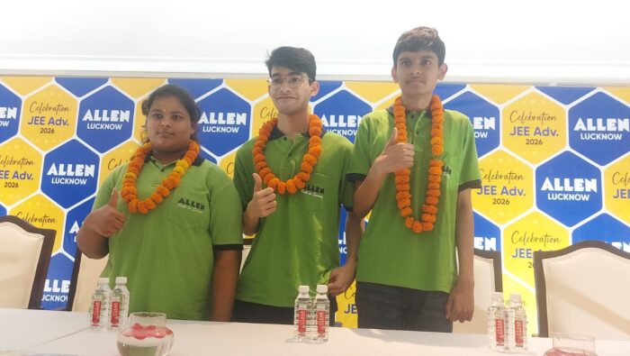 ALLEN Lucknow Student Anvesh Patel Secures AIR 68, Emerges as City Topper in JEE Advanced 2026