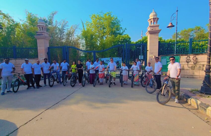 Pedal Today, Plant Tomorrow: Suez Conveys the Message of Environmental Conservation