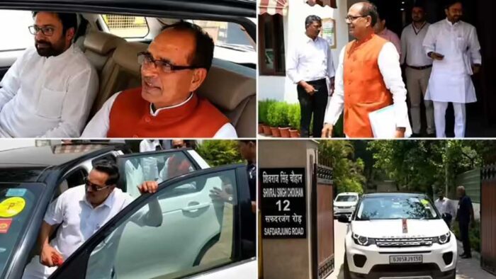 कार पूलिंग कर बैठक में पहुंचे शिवराज, बोले- सार्वजनिक परिवहन अपनाएं; वीडियो हुआ वायरल