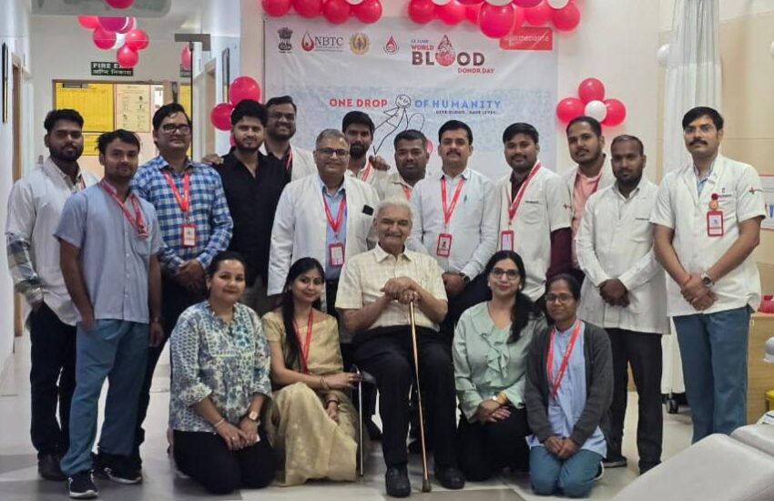 Medanta Lucknow Honours Blood Donors Ahead of World Blood Donor Day