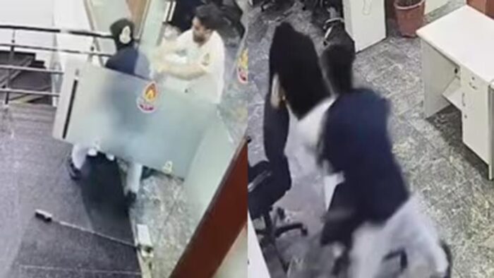 बीच ऑफिस में युवती पर हमला, मोहाली की घटना ने दहलाया; CCTV फुटेज आया सामने