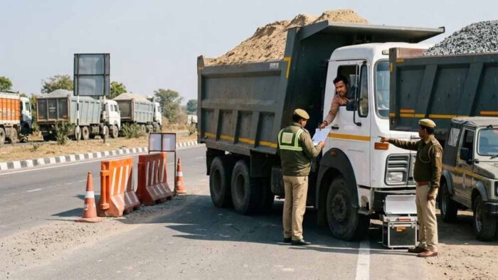 अब बिना ट्रांजिट पास नहीं आएगी बालू-गिट्टी, नियम तोड़ने पर लगेगा जुर्माना