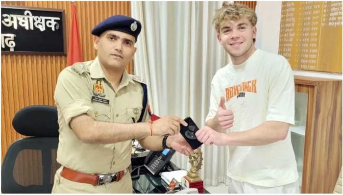 अहमदाबाद में हुए आईपीएल के फाइनल में चोरी हो गया था जेक जैकिंग्स का मोबाइल, अलीगढ़ पुलिस ने बरामद कर लौटाया
