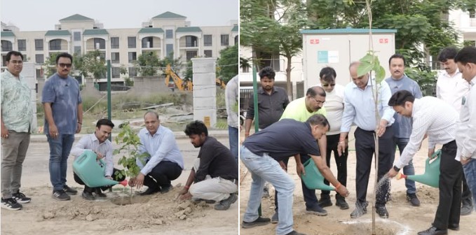 Massive Plantation Drive at Omaxe Metro City on World Environment Day, Pledge taken for 10,000 Saplings with Public Participation