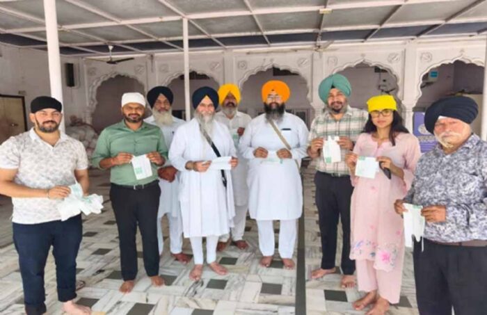 पर्यावरण संरक्षण की ओर बड़ा कदम, श्री दुखनिवारन साहिब ने अपनाए कम्पोस्टेबल प्रसाद लिफाफे